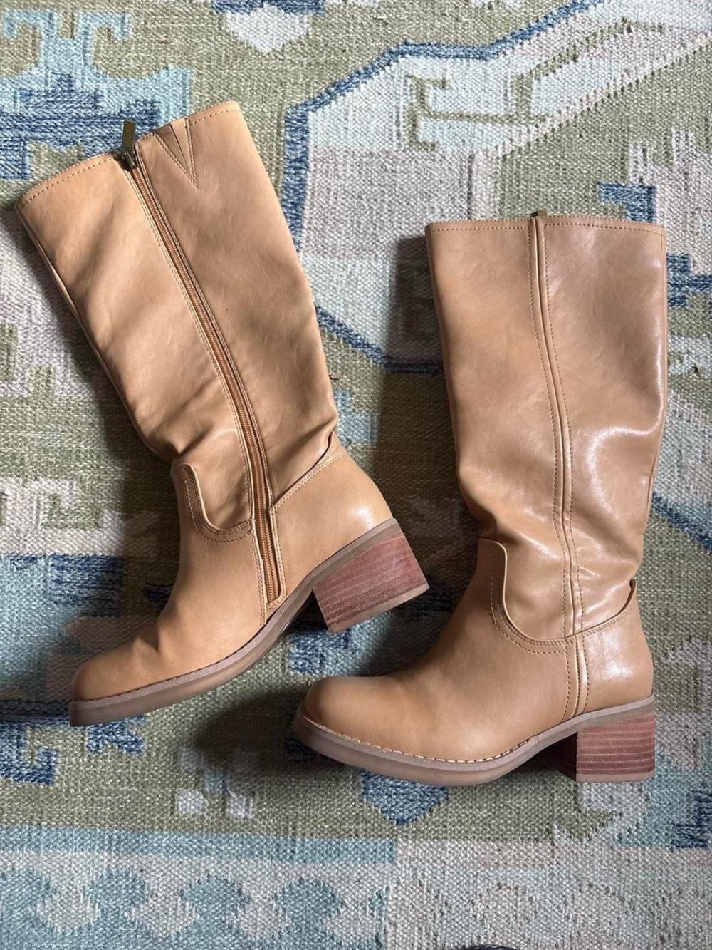 Tall campus style boots